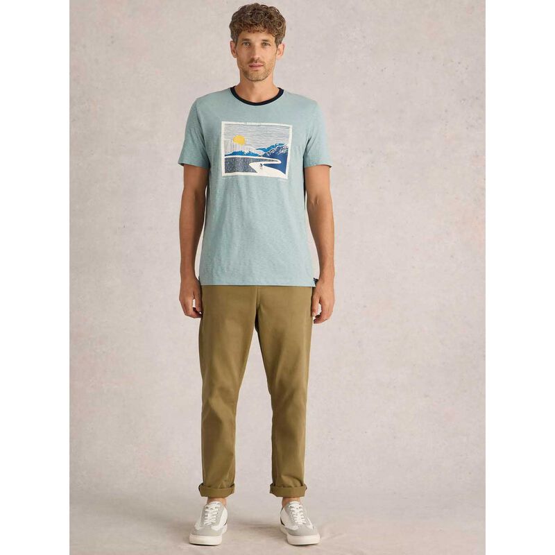 White Stuff Peak Pedals Graphic Tee image number 3